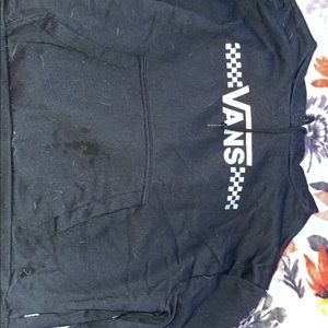 Vans cropped hoodie
